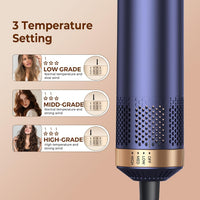 5 in 1 Blow Dryer Brush, Upgrade Hair Dryer Brush Air Curler Air Curl Wrap
