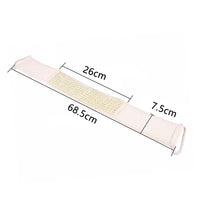 Natural Soft Exfoliating Loofah Bath Shower Unisex Massage Spa Scrubber Sponge Back Strap Body Skin Health Cleaning Tool