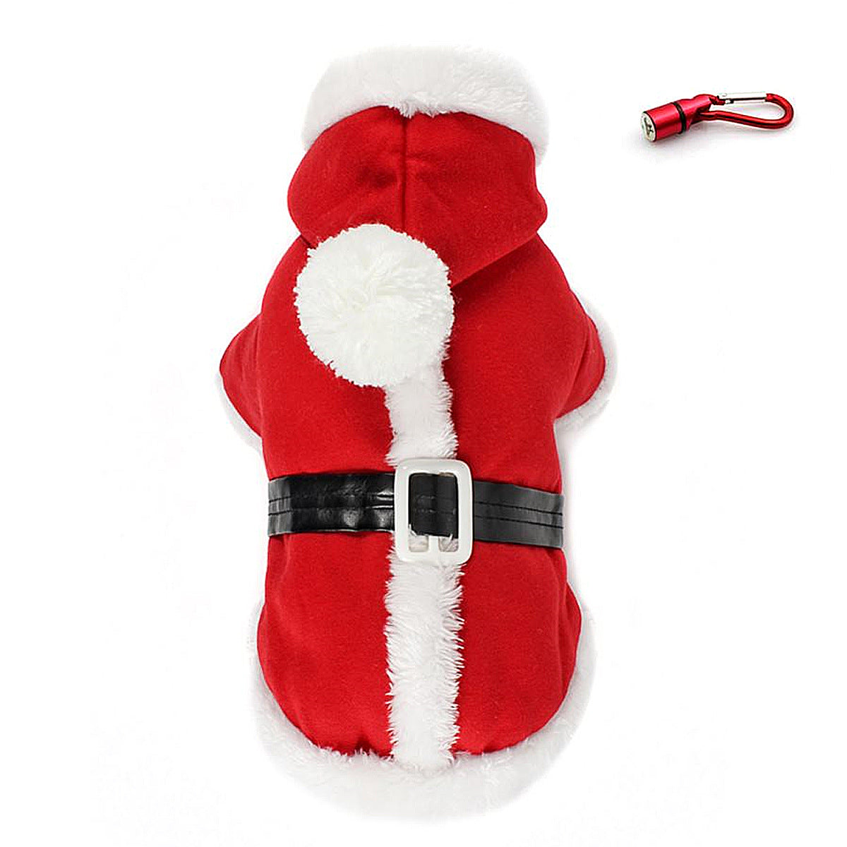 Disfraz Navideño para Mascotas| Traje de Santa Claus Cálido y Suave