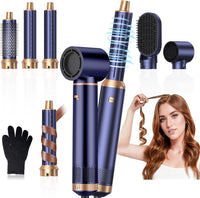 5 in 1 Blow Dryer Brush, Upgrade Hair Dryer Brush Air Curler Air Curl Wrap