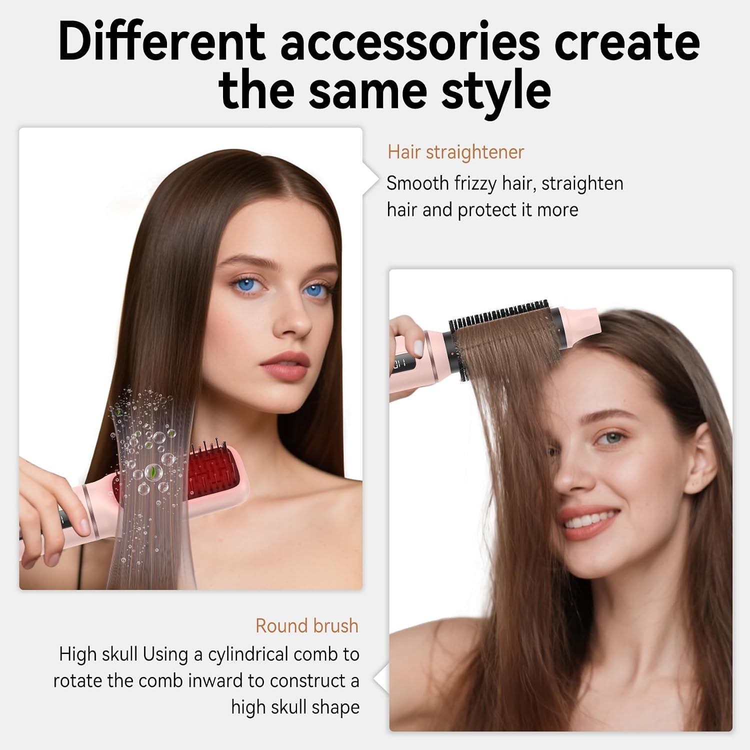 5-In-1 Blow Dryer Brush & Auto-Wrap Air Styler Set