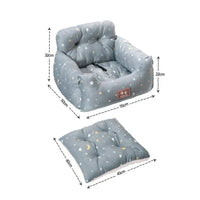 Cama y Asiento para Mascotas 2 en 1 | Para Casa y Viajes