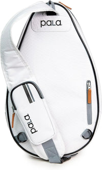 Multi-Sport Crossbody Padel Bag – Fits 2 Padel Rackets, Lightweight 2.07 Lb, Fence Hook, 13” Device Sleeve, Compact Racket Bag for Padel, Tennis & Pickleball
