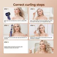 5 in 1 Blow Dryer Brush, Upgrade Hair Dryer Brush Air Curler Air Curl Wrap