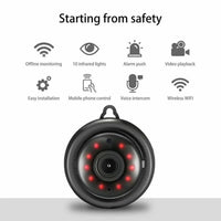 CCTV Camera Wifi 1080P Wireless IR Indoor Outdoor Security Night Vision Home CAM