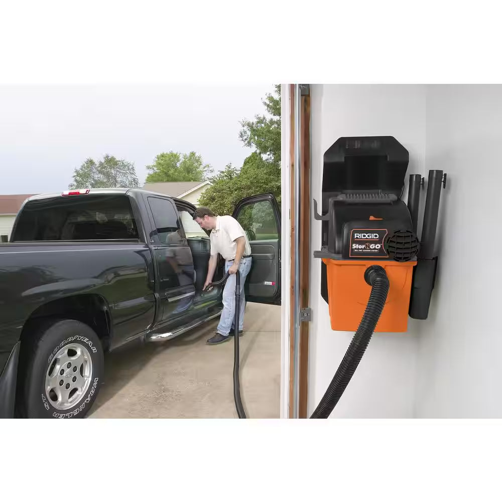 1-1/4 In. VT1734 Car Cleaning Kit Accessory Shop Vacuum Attachments with 14-Ft Locking Hose for  Wet Dry Vacs
