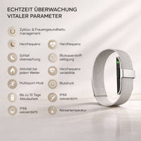 Fitness Tracker Mit Herzfrequenz, Blutdruck & Schlaftracking Ohne Display | Fitness Armband | Virexa