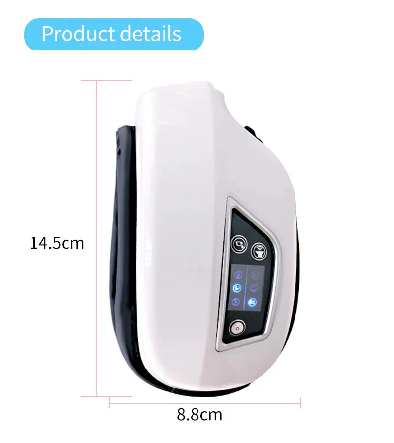 Masajeador de Ojos 6D con Compresión de Aire y Bluetooth