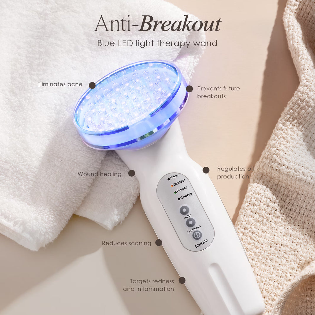 Dispositivo de Terapia de Luz LED Azul para el Cuidado Facial