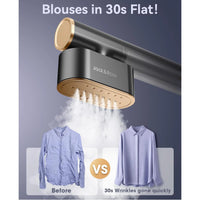 Plancha y Vaporizador de Ropa 2 en 1 Portátil para Viajes