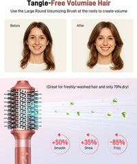 High-Speed Hair Dryer Brush - Hot Air Styler Multi Hair Styler