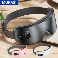 Masajeador de Ojos MUKASI con Calor, Vibración y Bluetooth