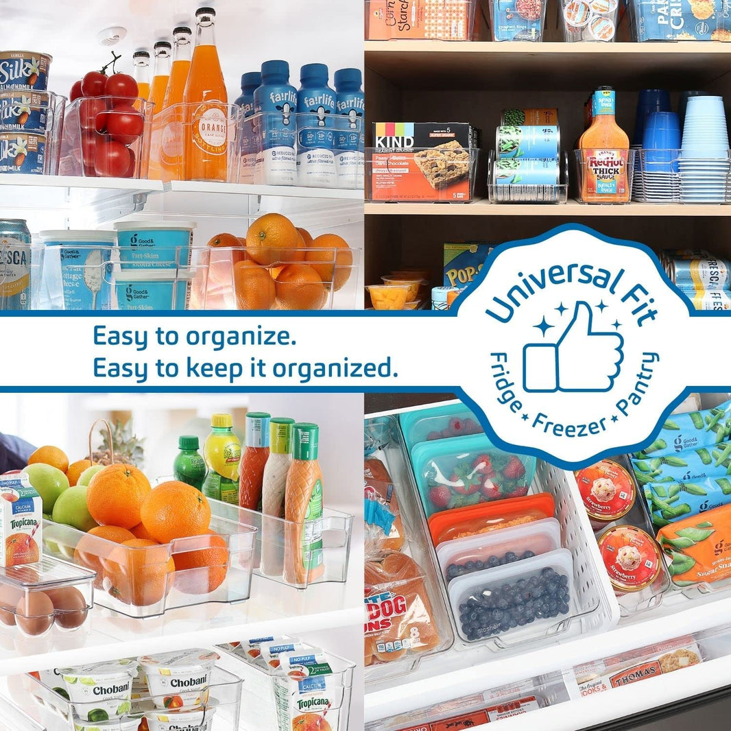 FridgeFlex™ – Organizador de Refrigerador de 8 Piezas