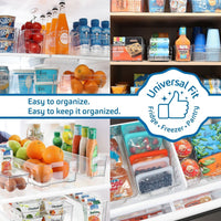 FridgeFlex™ – Organizador de Refrigerador de 8 Piezas